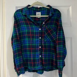 aerie plaid sleep set of 3